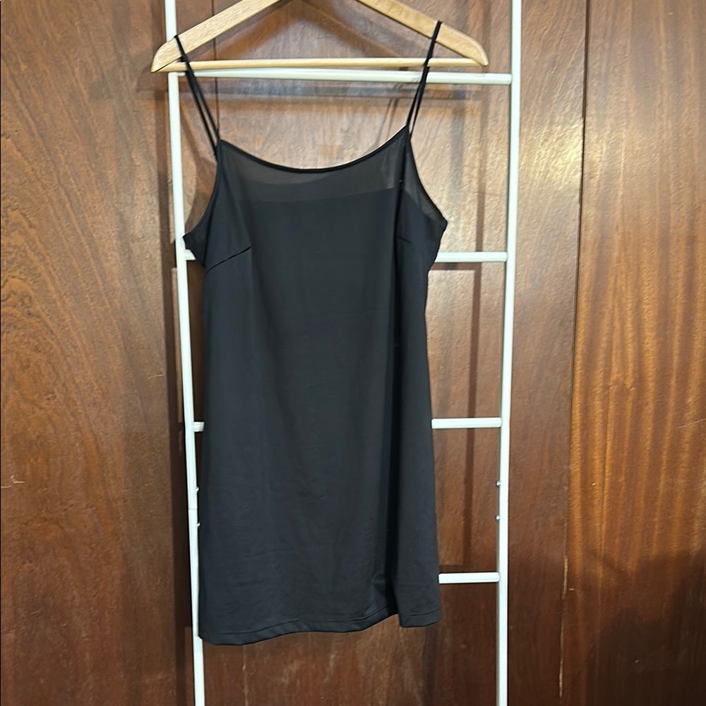 Elegant Black Chemise